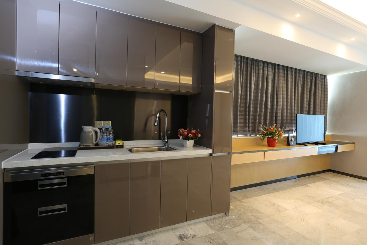 Aoyou International Apartment Hotel A Mall Brunch Kanton Exterior foto